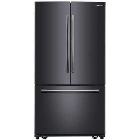 stainless steel french door refrigerator black cabinet|black french door refrigerator lowe's.